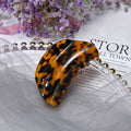 Vintage Tortoiseshell Leopard Acetate Hair Claw 8AS6HCP264T