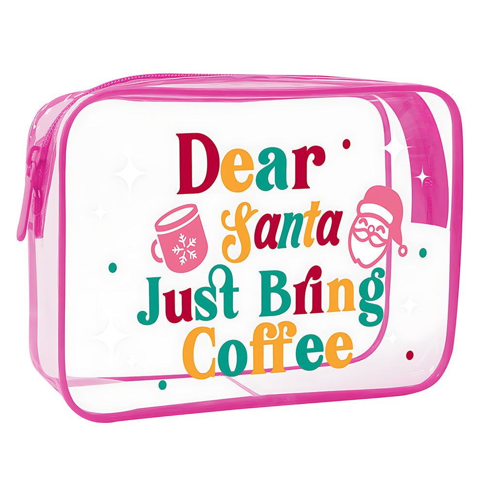 Clear PVC Makeup Bag - DippedShop Wholesale - #1395