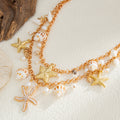Sexy Beach Starfish Shell Layered Waist Chain 8ZA6JBC72L