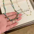 Vintage Starburst Pendant Necklace - DippedShop Wholesale - #4643