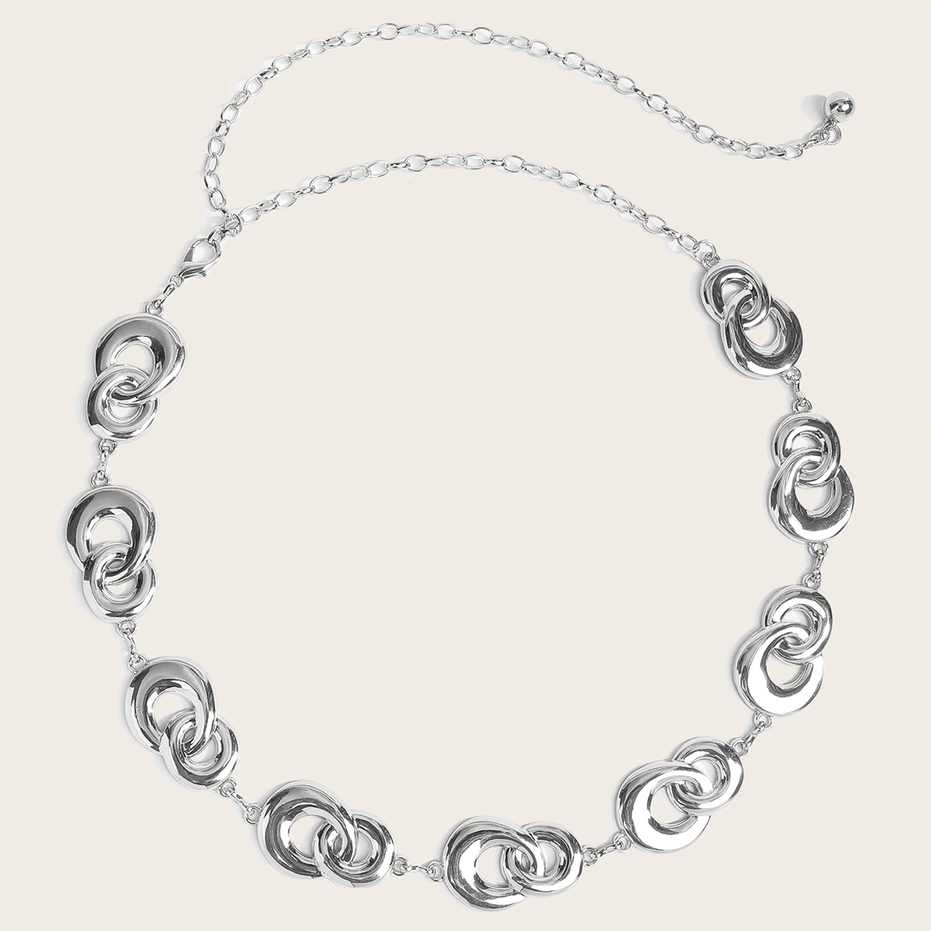 Trendy Round Circle Metal Geom - DippedShop Wholesale - #4979