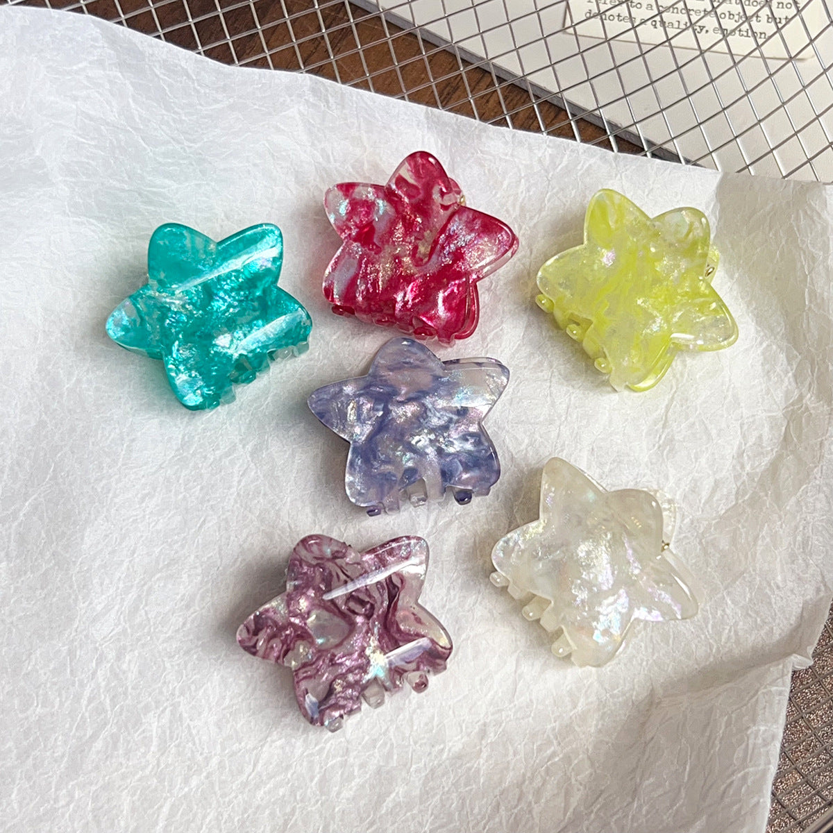 Star Hair Claw Clip - DippedShop Wholesale - #8115