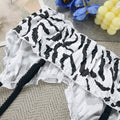 Zebra Print Sleepwear Set - DippedShop Wholesale - #3987