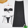 Polka Dot Strapless Cover - DippedShop Wholesale - #6611
