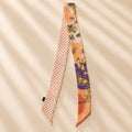 Cute Polka Dots Print Silk Scarf 6W6NSI251