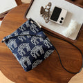 Minimalist Elephant Embroidery Crossbody Phone - DippedShop Wholesale - #6755