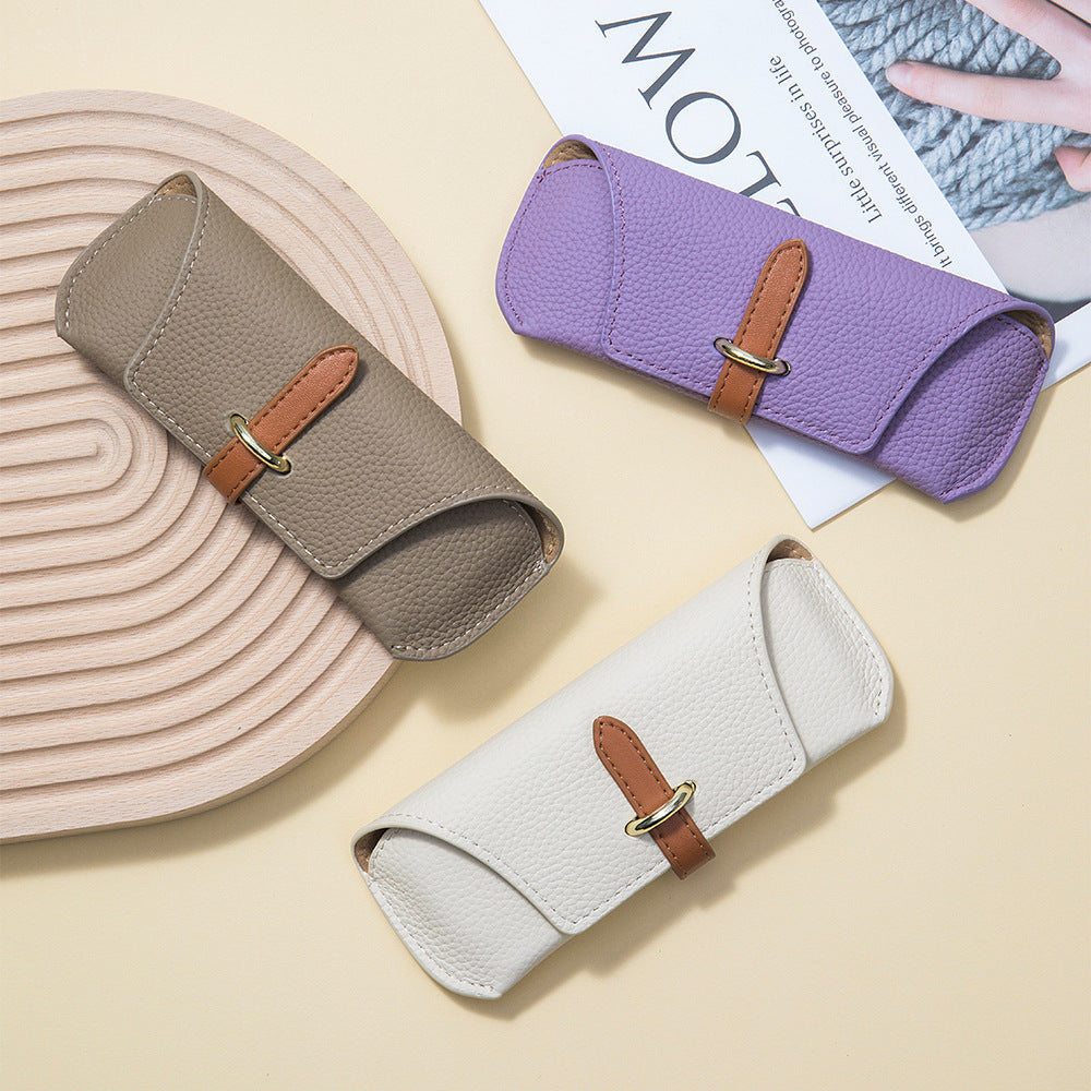Classic Color Block Sunglasses Case - DippedShop Wholesale - #1491