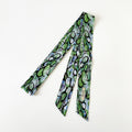 Simple Polka Dots Color Block Thin Long Scarf MK2BLW6W6NSI80