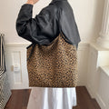 Leopard Print Shoulder Bag - DippedShop Wholesale - #4067
