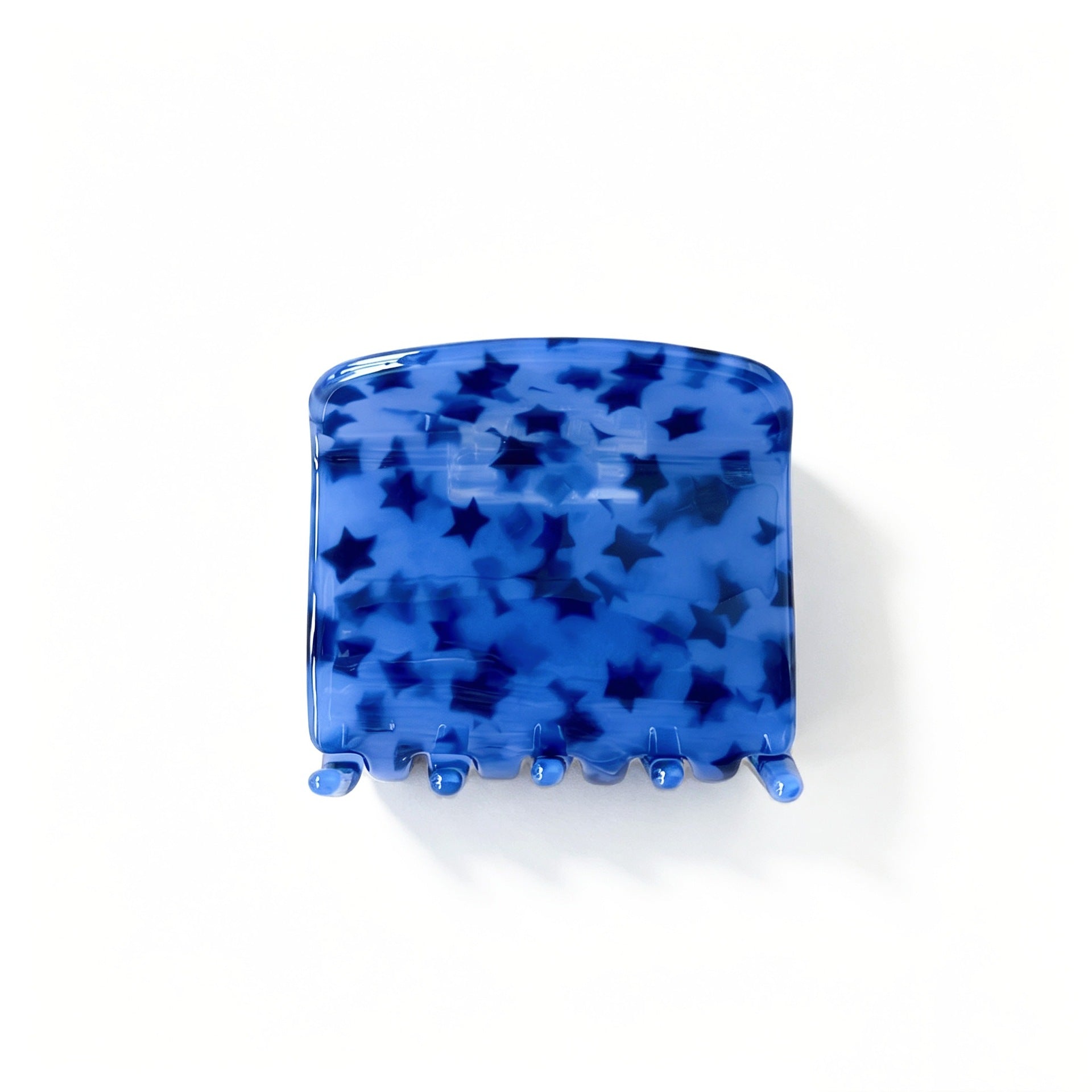 Retro Leopard Star Print Square Hair Clip 8AS6HCP316T