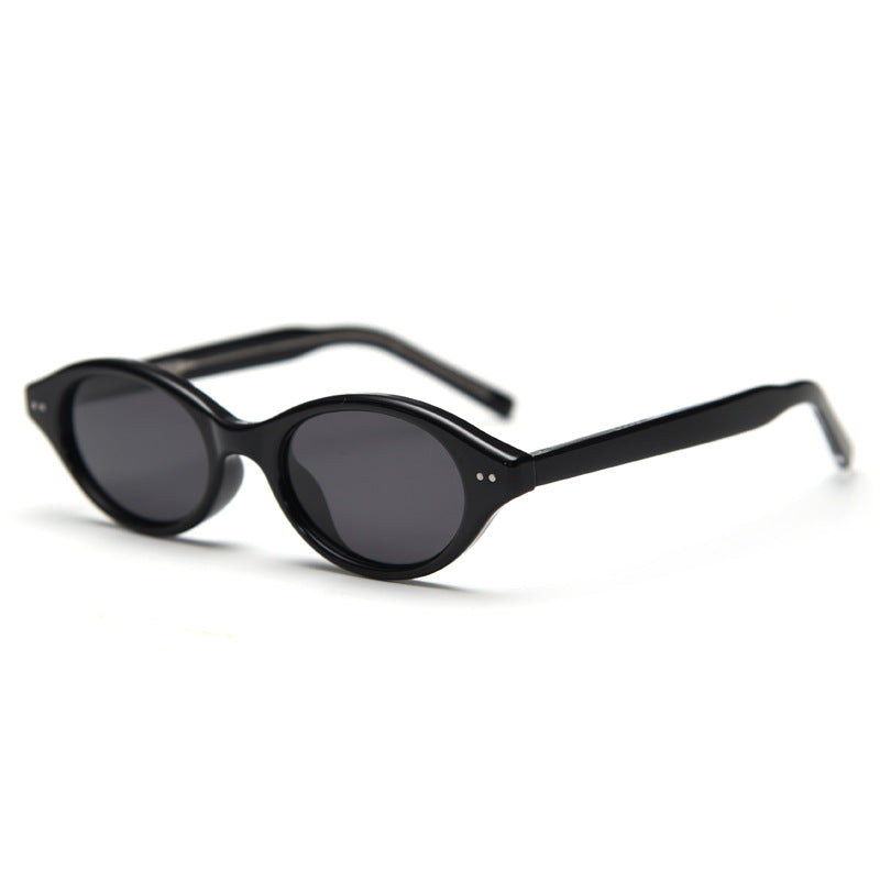Vintage Oval Polarized Sunglasses - DippedShop Wholesale - #2995