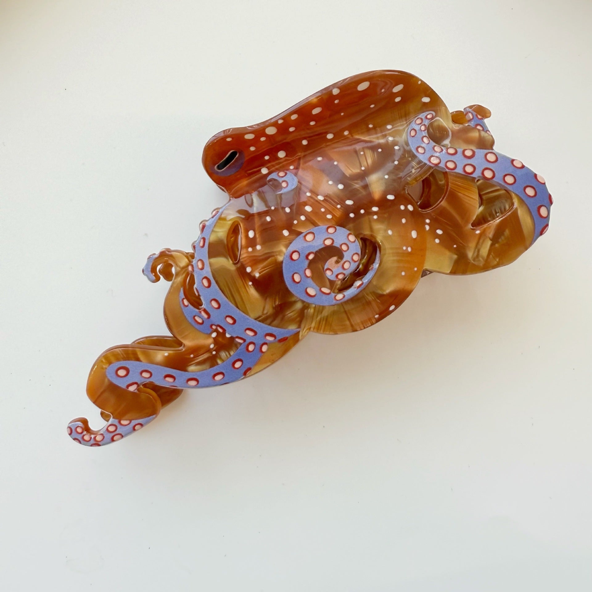 Funny Octopus Shape Acetate Ha - DippedShop Wholesale - #3875