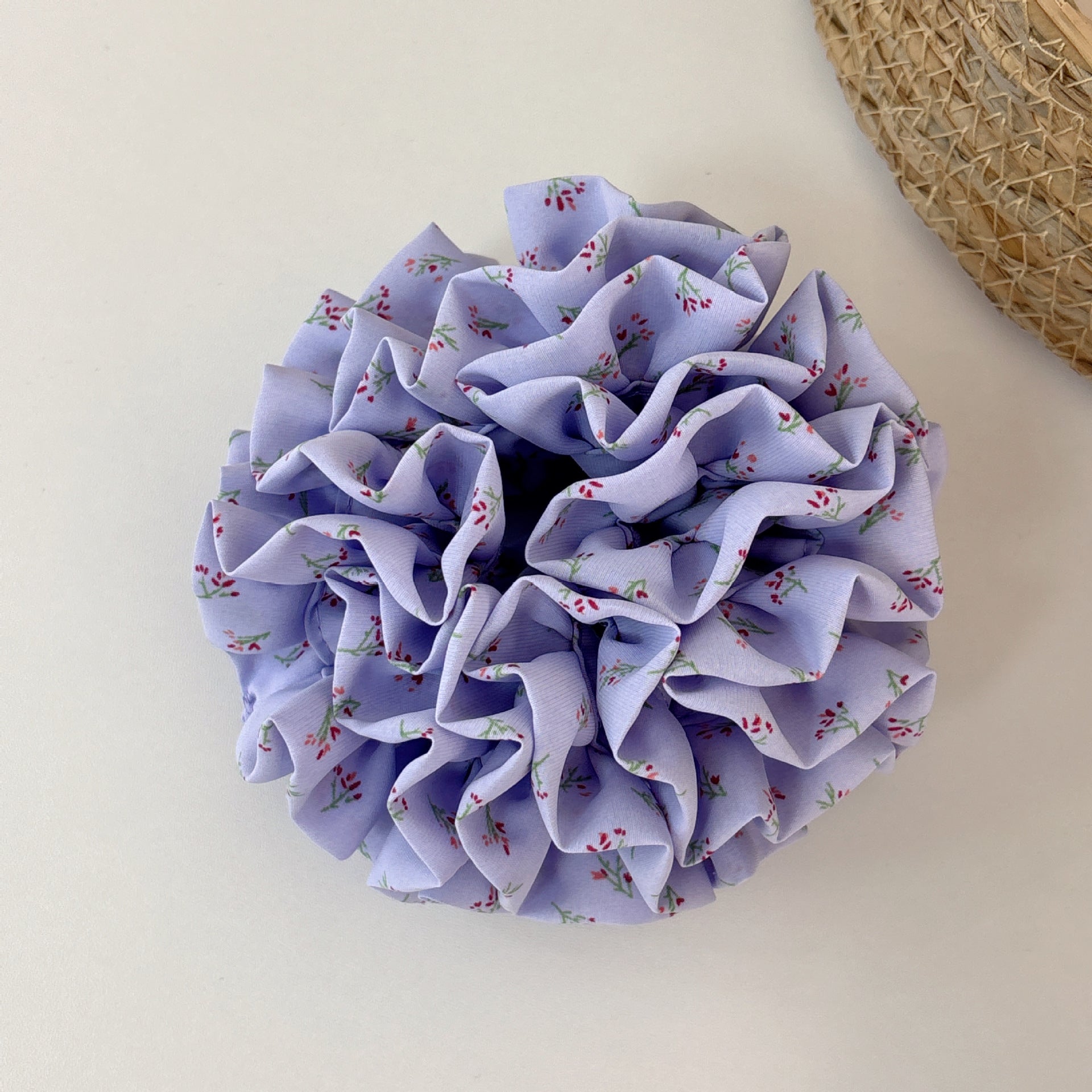 Leopard Print Hair Scrunchie - DippedShop Wholesale - #1555