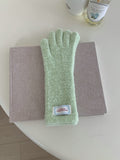 Fuzzy Plush Long Gloves - DippedShop Wholesale - #9299