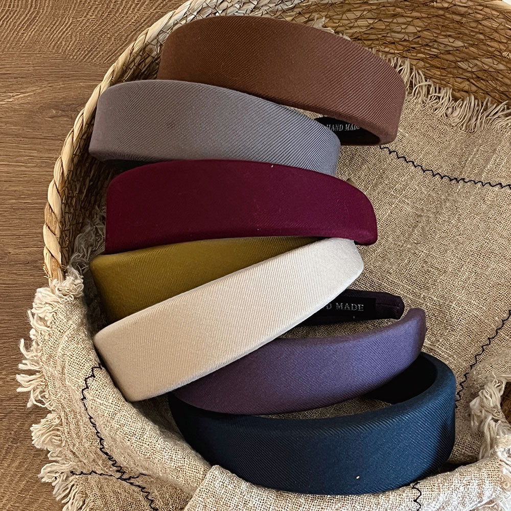 Soft Padded Wide Headband - DippedShop Wholesale - #2979