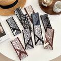 Floral Silk Headscarf with Waist Belt - DippedShop Wholesale - #0083