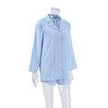 Jacquard Solid Sleepwear Set - DippedShop Wholesale - #5091