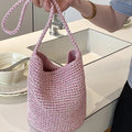 Hand-Woven Shoulder Bag - DippedShop Wholesale - #1491