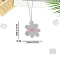 Sweet Handmade Beads Floral Pendant Bag Charm 6W10BBC806