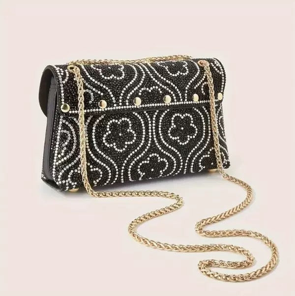 Elegant Rhinestones Flap Over Evening Bags 6W10BBG1943