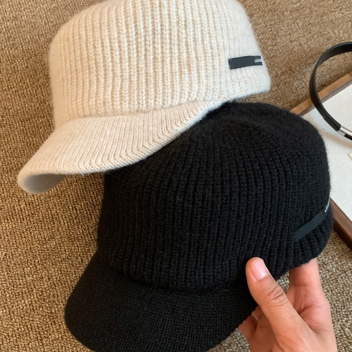 Winter Knit Baseball Cap - DippedShop Wholesale - #4019