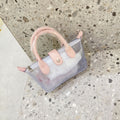 Casual Clear Jelly Dumpling Crossbody Bag 6W10BBG2118