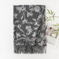 Vintage Floral Print Cashmere Feel Scarf 6W6NSW286