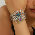 Halloween Spider Rhinestone Bracelet - DippedShop Wholesale - #2595