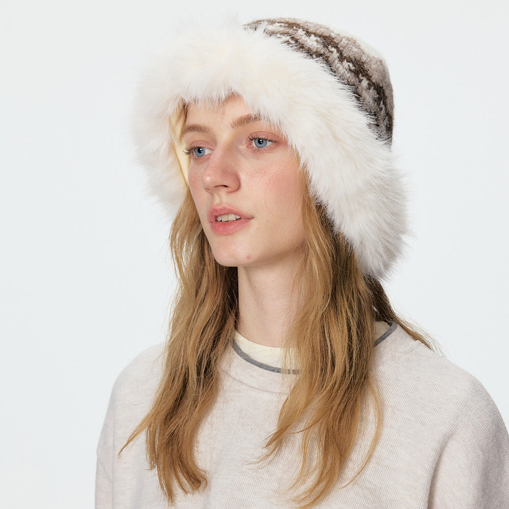 Fuzzy Plush Bucket Hat - DippedShop Wholesale - #6035