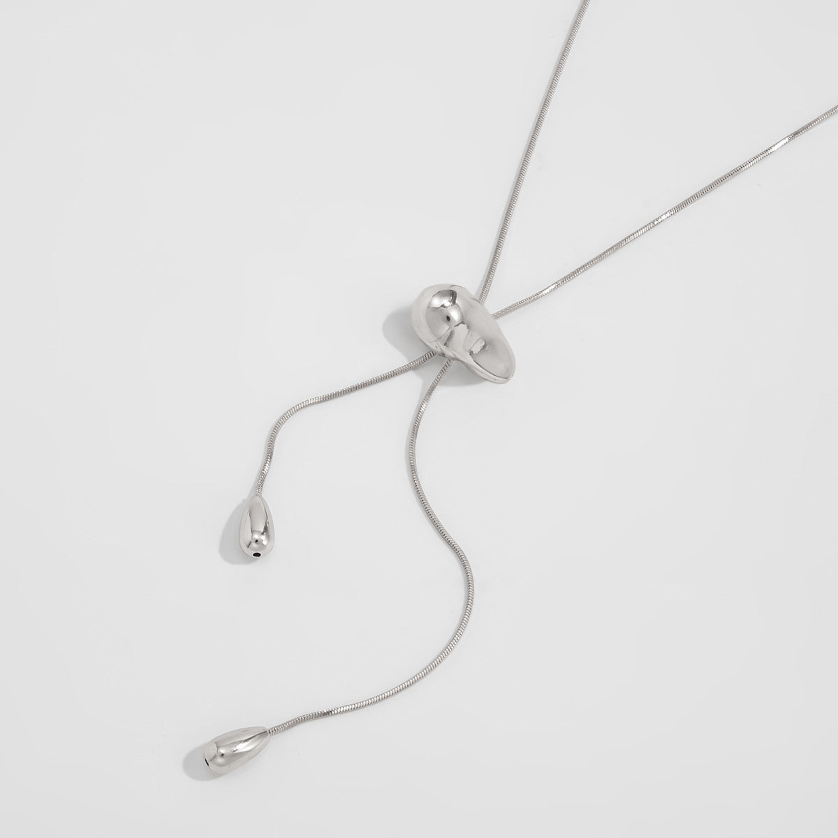 Bean Pendant Necklace - DippedShop Wholesale - #7043