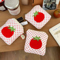 Cute Tomato Mini Coin Purse Wa - DippedShop Wholesale - #2659