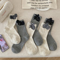 Cute Cartoon Pattern Soft Cotton Crew Socks 6W8FSO545