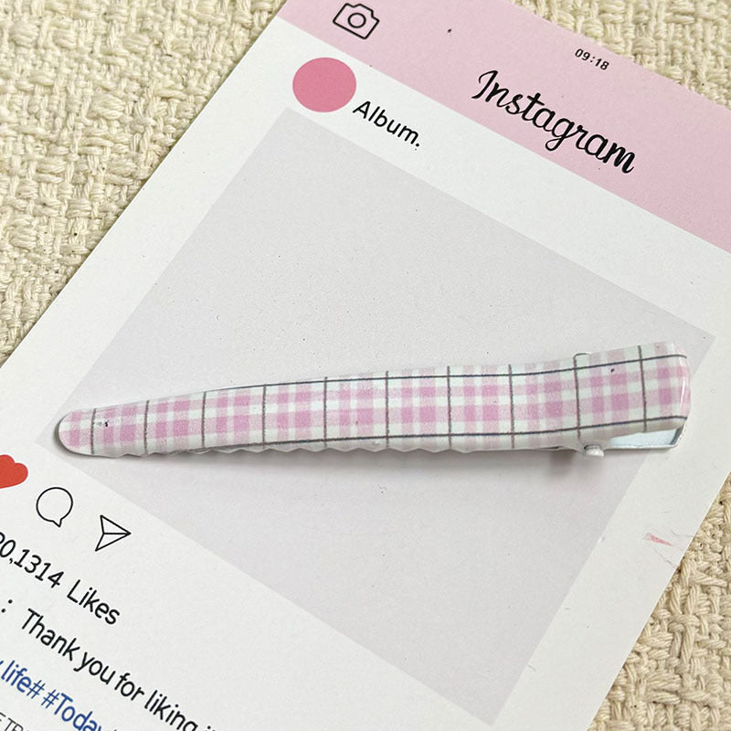 Sweet Patterned Duckbill Hair Clip 6W6HPN110