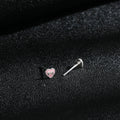 Heart Mini Stud Earrings - DippedShop Wholesale - #7987