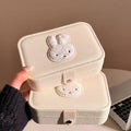 Cute Cartoon Rabbit Large Capacity Jewelry Case 6H13HSJ156
