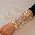 Trendy Iridescent Irregular Ac - DippedShop Wholesale - #9571