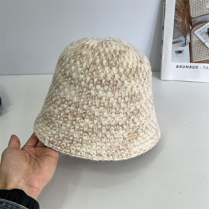 Chunky Knit Bucket Hat - DippedShop Wholesale - #2547