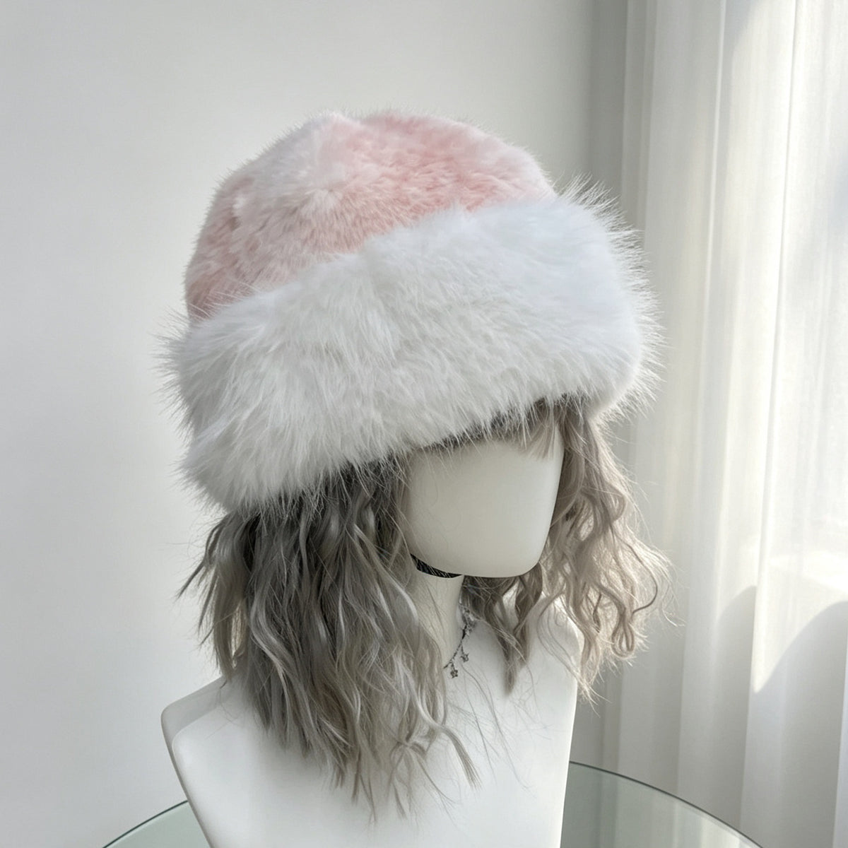 Fuzzy Plush Bucket Hat - DippedShop Wholesale - #9091