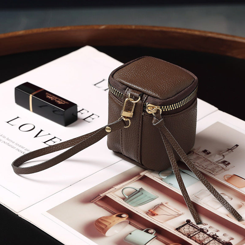 Trendy Color Block Square Jewelry Storage Bag 6W13HSJ116