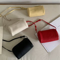 Minimalist Solid Color PU Crossbody Bag 6W10BBG1355