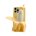Cute Unique 3D Banana Soft Silicone iPhone Case 6Z13HPC214