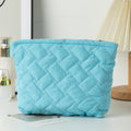Quilted Shell Cosmetic Bag - DippedShop Wholesale - #6259