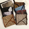 Reversible Faux Silk Scarf - DippedShop Wholesale - #2835