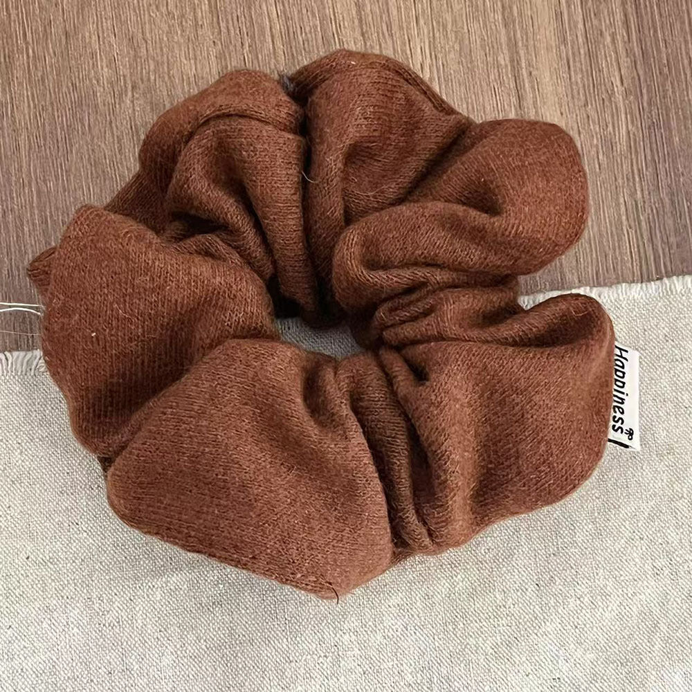 Retro Solid Color Stretchy Hair Scrunchies MK2BW6W6HSR52
