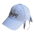 Striped Bowknot Baseball Cap - DippedShop Wholesale - #3091
