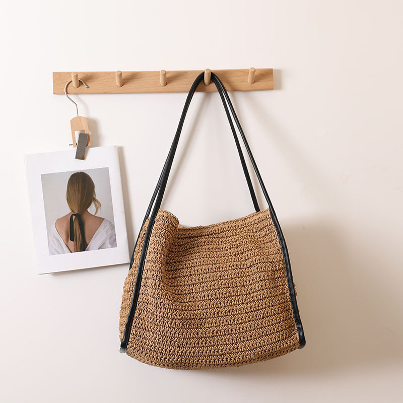 Handmade Woven Tote Bag - DippedShop Wholesale - #3107