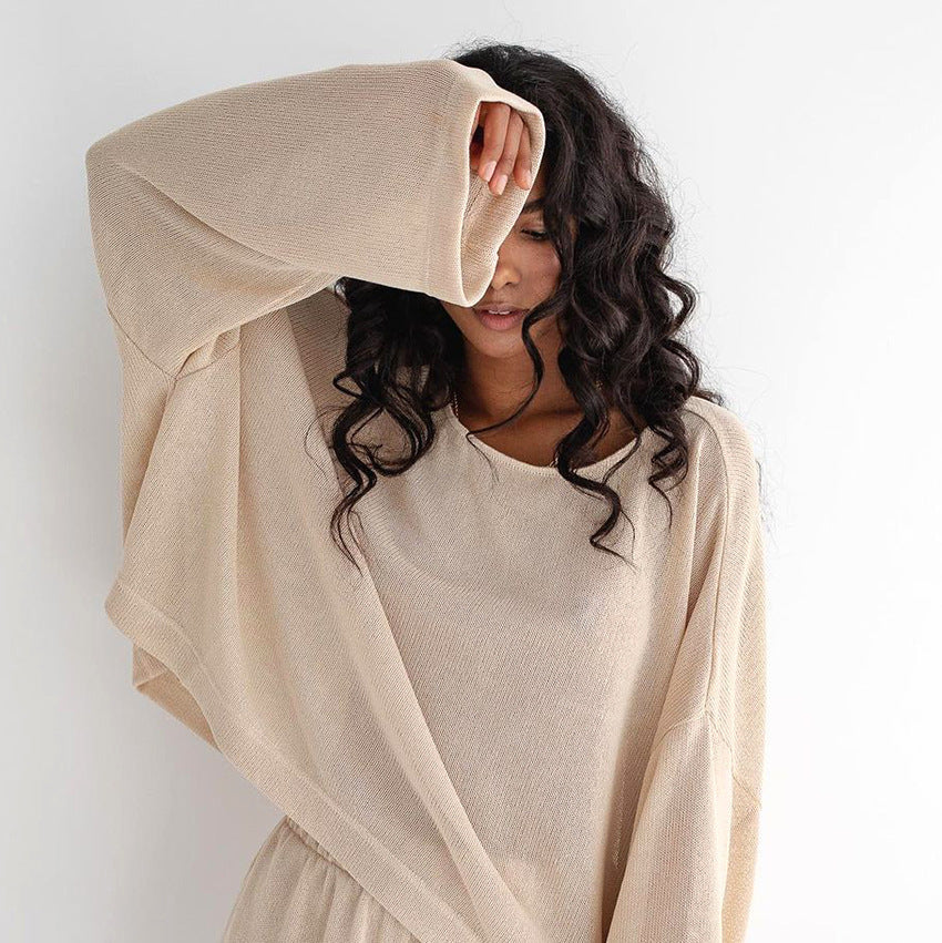 Loose Casual Homewear Set - DippedShop Wholesale - #4851