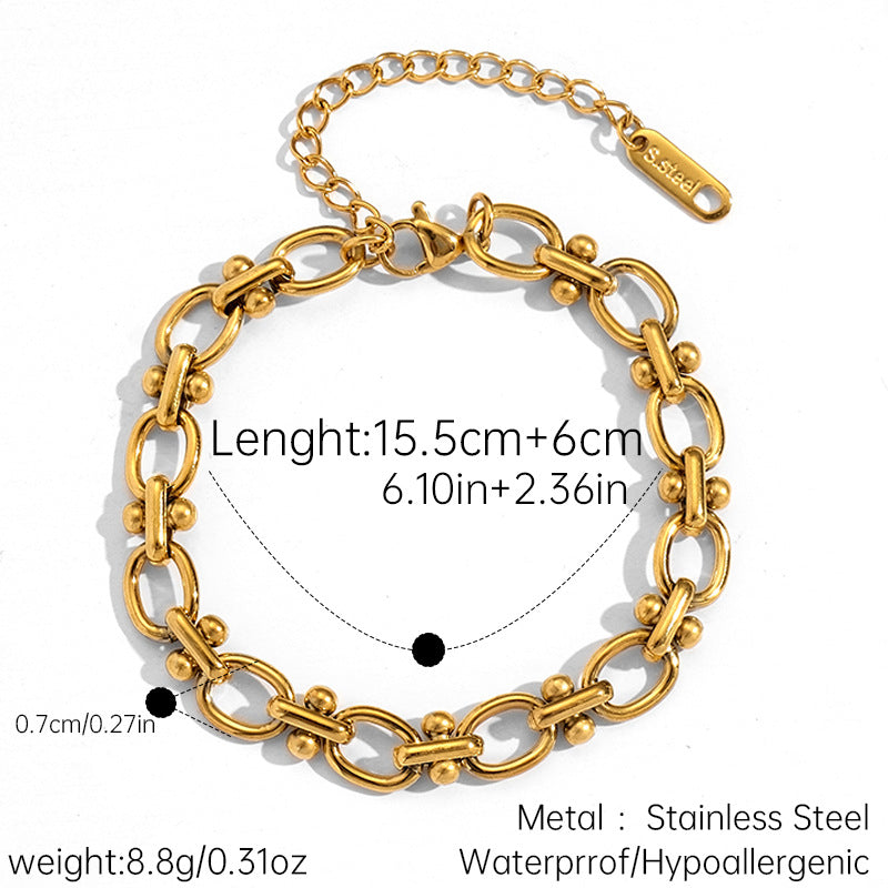 Chunky Gold Plated Cuban Link - DippedShop Wholesale - #1923