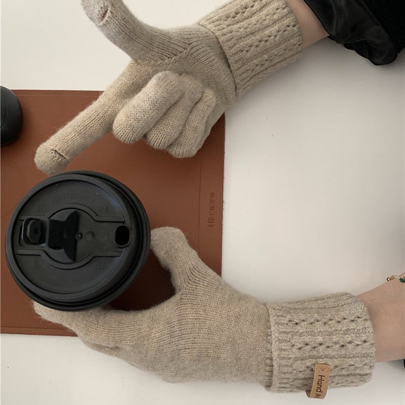 Knit Touchscreen Gloves - DippedShop Wholesale - #2467
