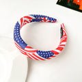 Stylish American Flag Pattern Wide Hair Band 8AS6HBD64T